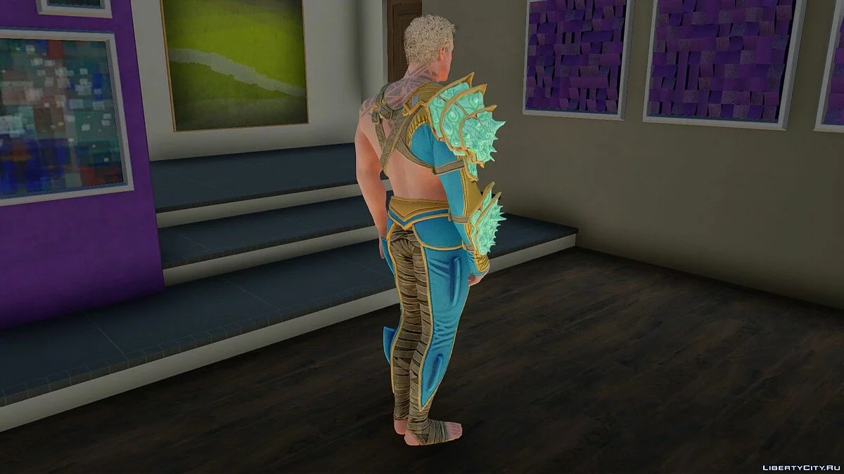 Aquaman de Injustice 2 / GTA San Andreas