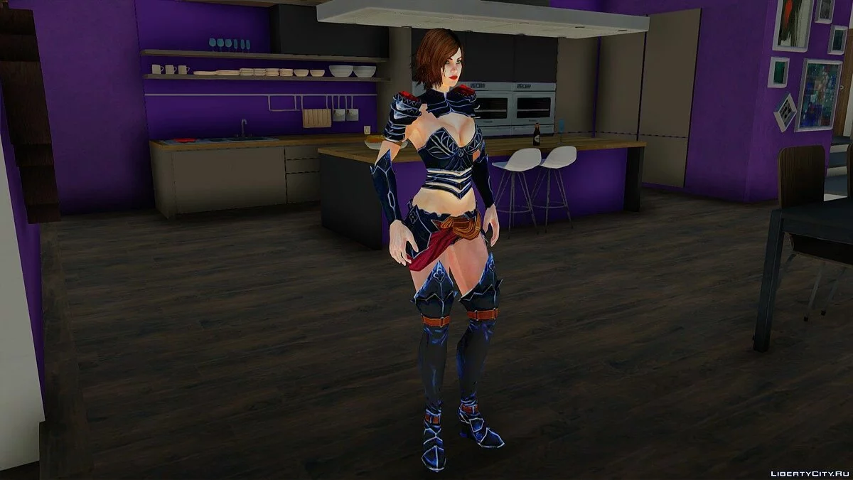 Alysa from Blood Knights / GTA San Andreas