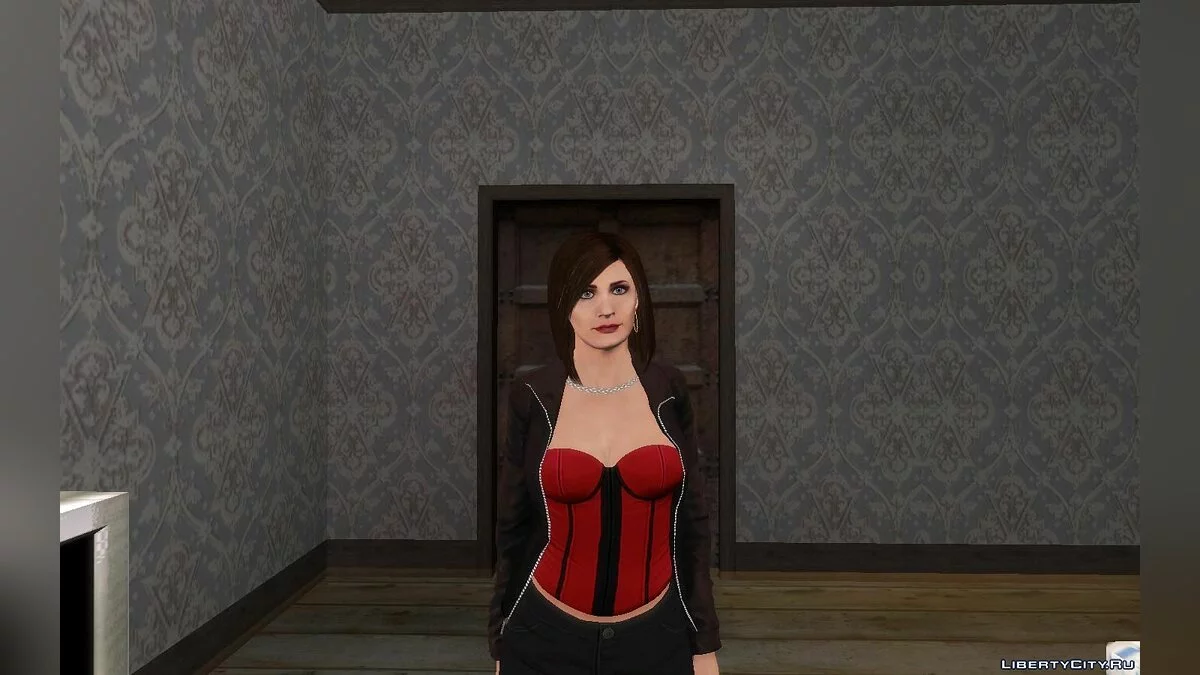 Amanda Townley de GTA 5 en ropa de prostituta V1 / GTA San Andreas