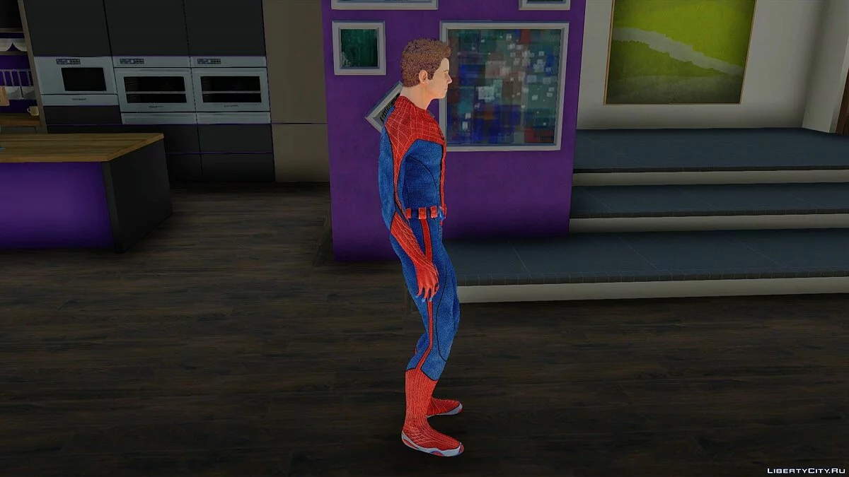 Spiderman Without Mask from Spiderman 2012 / GTA San Andreas