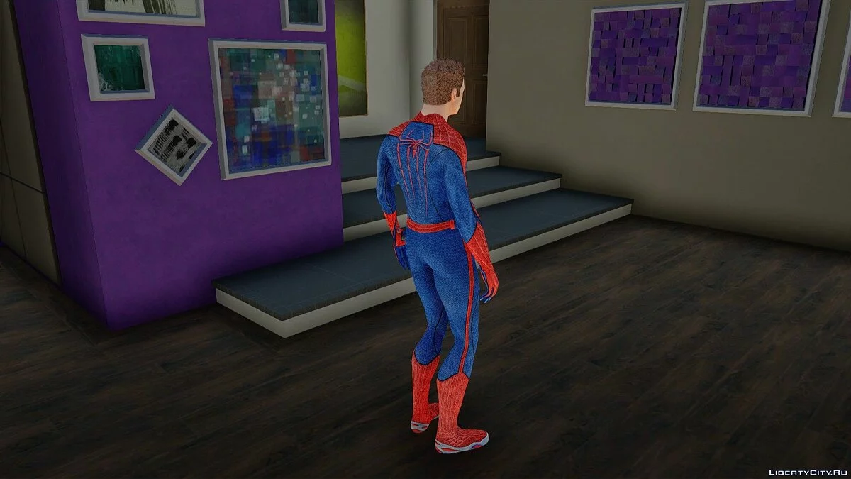 Spiderman Without Mask from Spiderman 2012 / GTA San Andreas