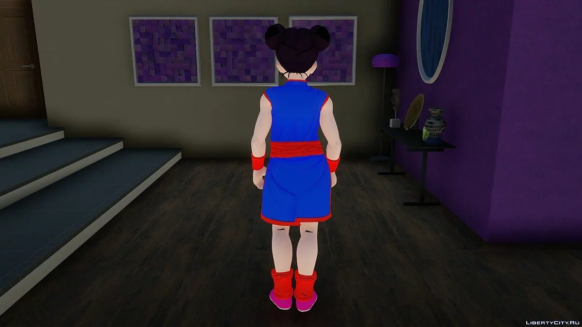 Chi-Chi de Dragon Ball Xenoverse 2 / GTA San Andreas