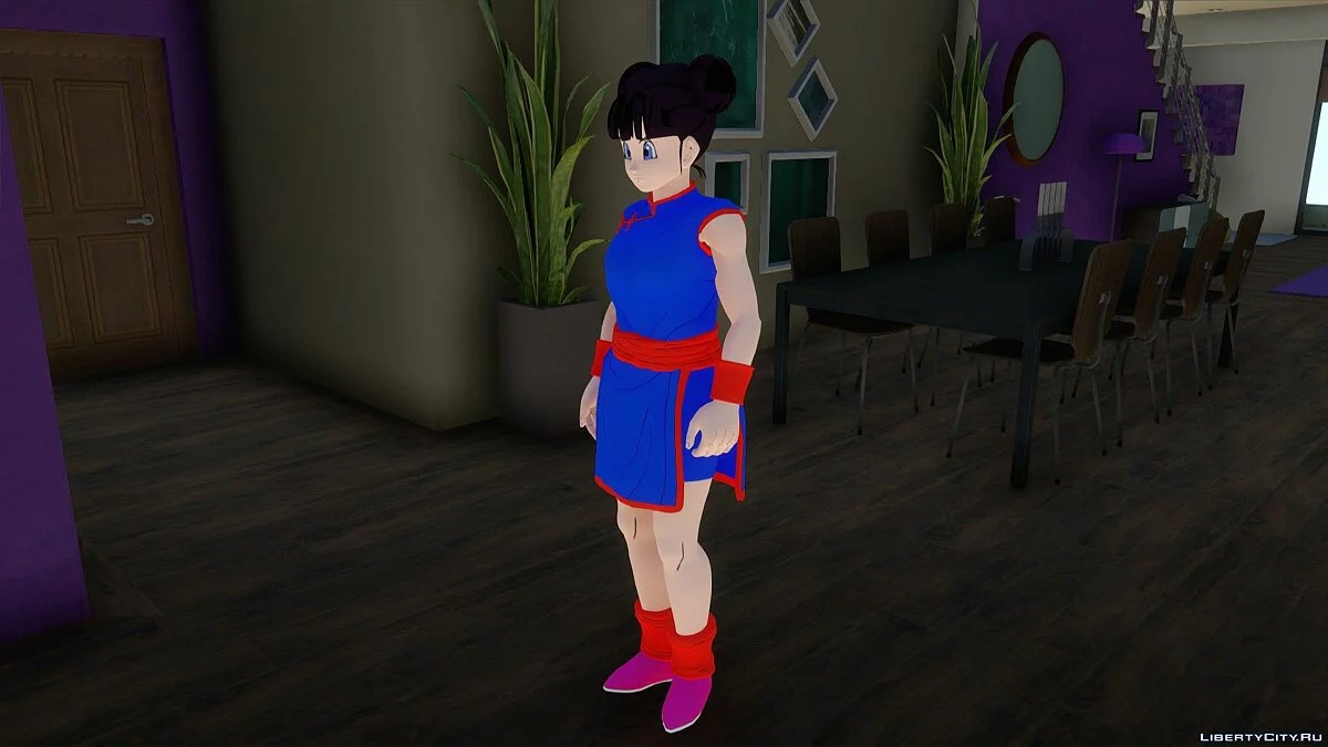 Chi-Chi de Dragon Ball Xenoverse 2 / GTA San Andreas