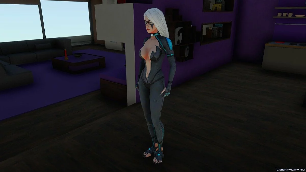 Gata Negra de Spider-Man: Edge of Time / GTA San Andreas