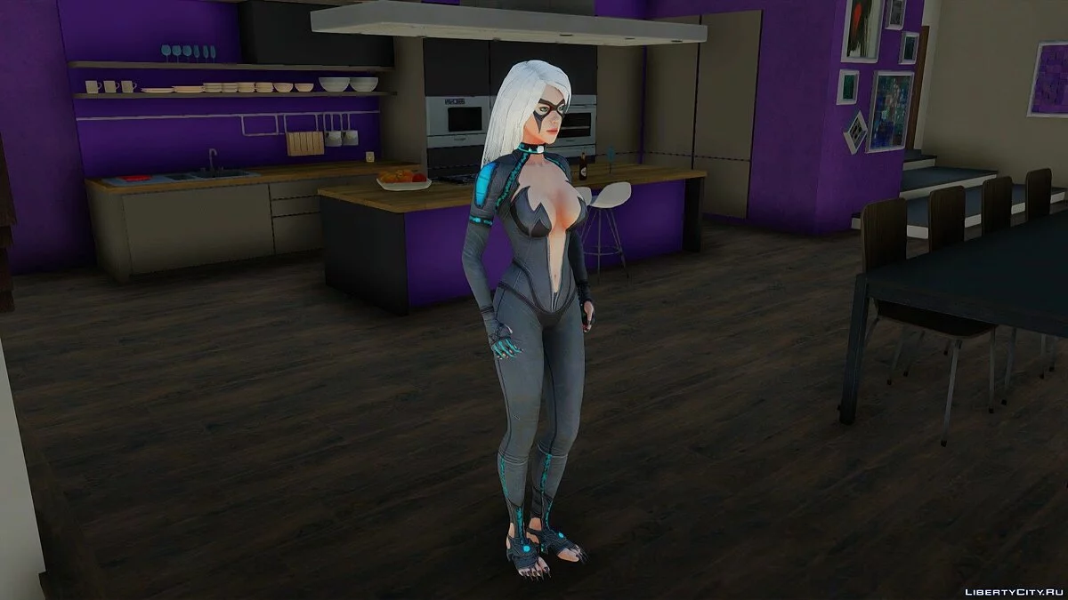 Gata Negra de Spider-Man: Edge of Time / GTA San Andreas