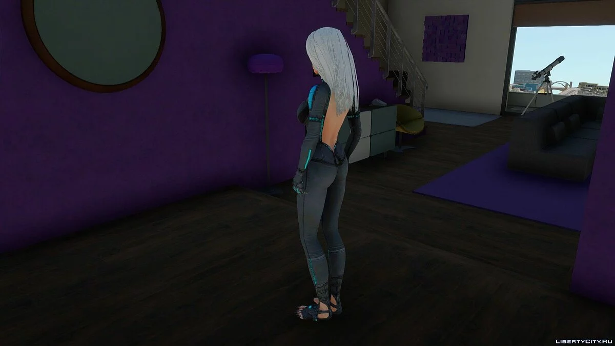 Gata Negra de Spider-Man: Edge of Time / GTA San Andreas