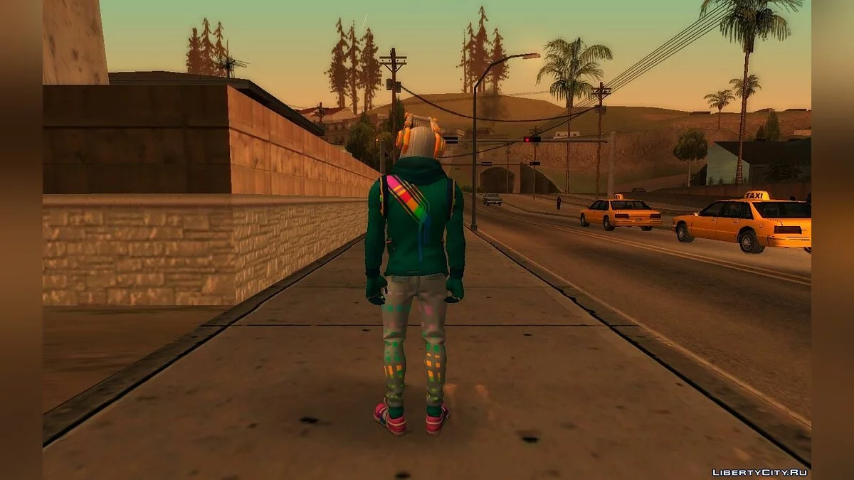 DJ Yonder (Ем Сі Лама) з гри Фортнайт / GTA San Andreas