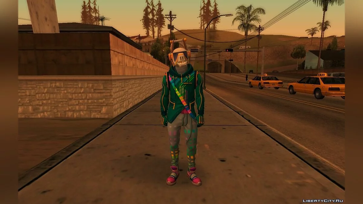 DJ Yonder (Ем Сі Лама) з гри Фортнайт / GTA San Andreas