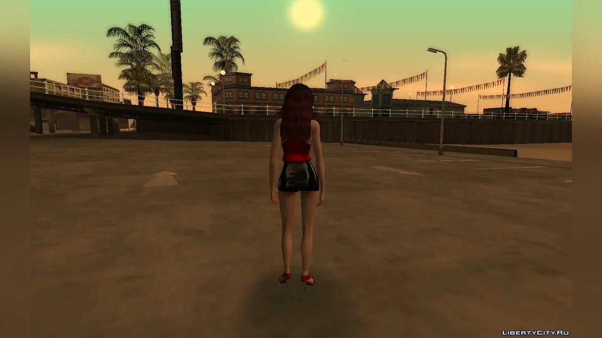 Jessa do jogo Sims 4 / GTA San Andreas