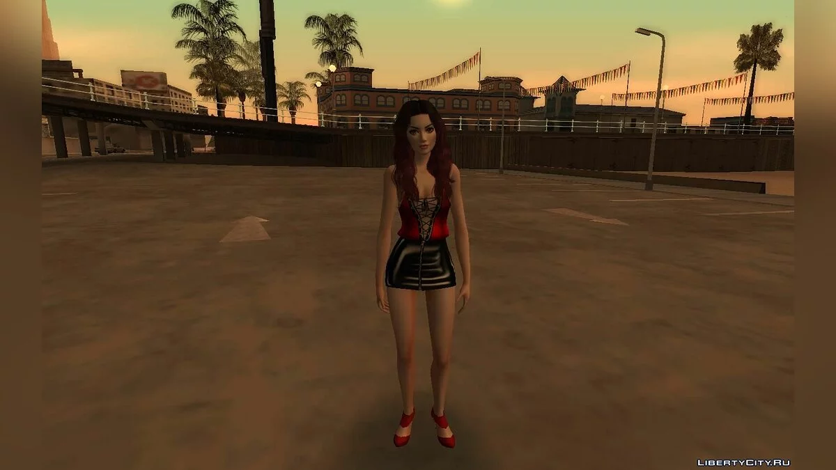 Jessa do jogo Sims 4 / GTA San Andreas