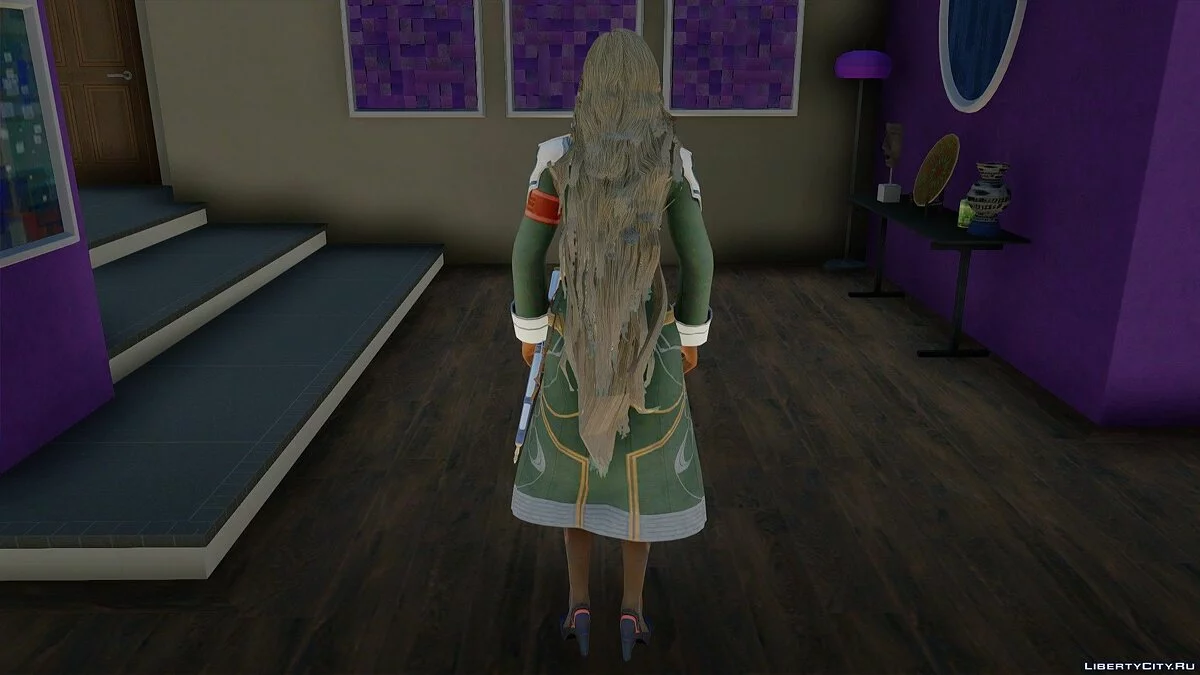 Jihl Nabaat from Final Fantasy XIII / GTA San Andreas