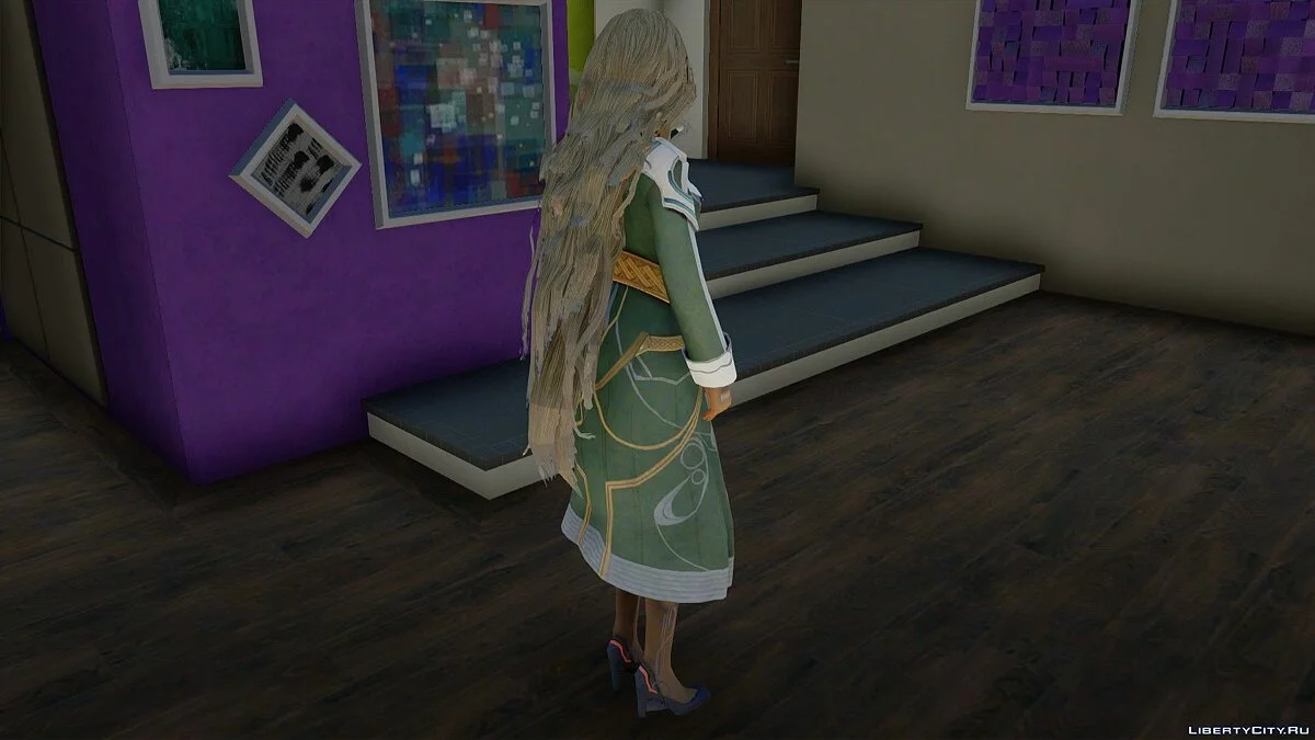 Jihl Nabaat from Final Fantasy XIII / GTA San Andreas