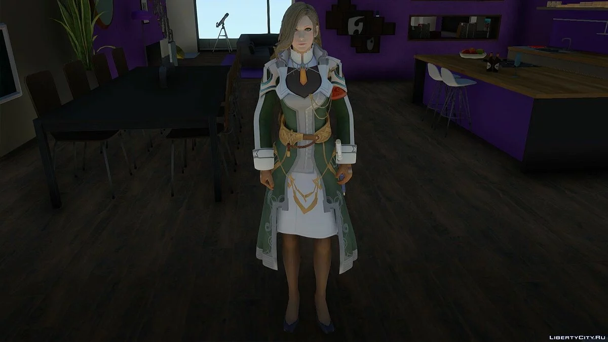 Jihl Nabaat from Final Fantasy XIII / GTA San Andreas