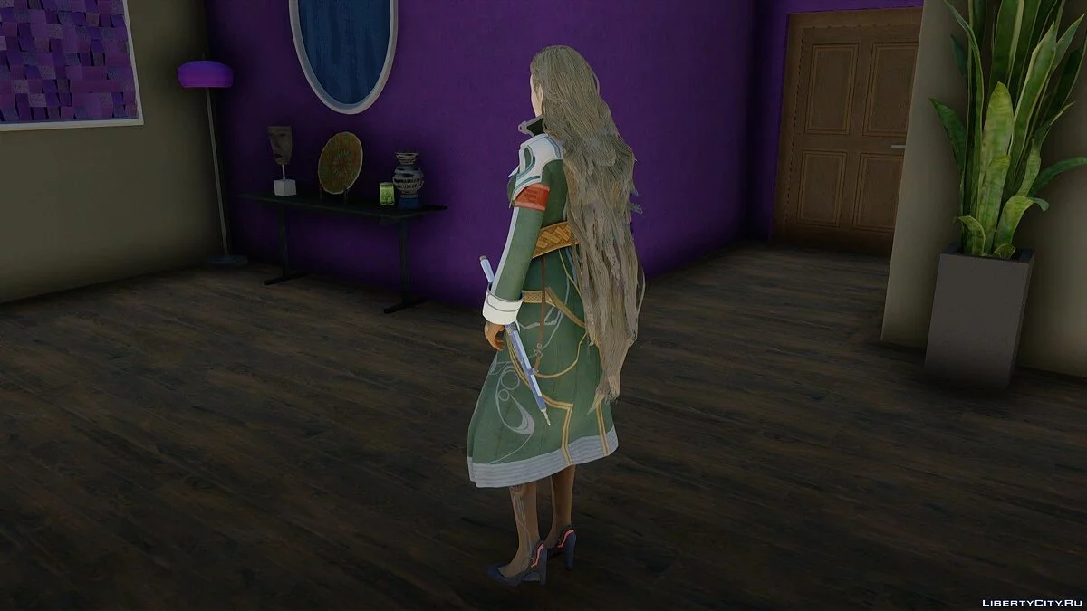 Jihl Nabaat from Final Fantasy XIII / GTA San Andreas