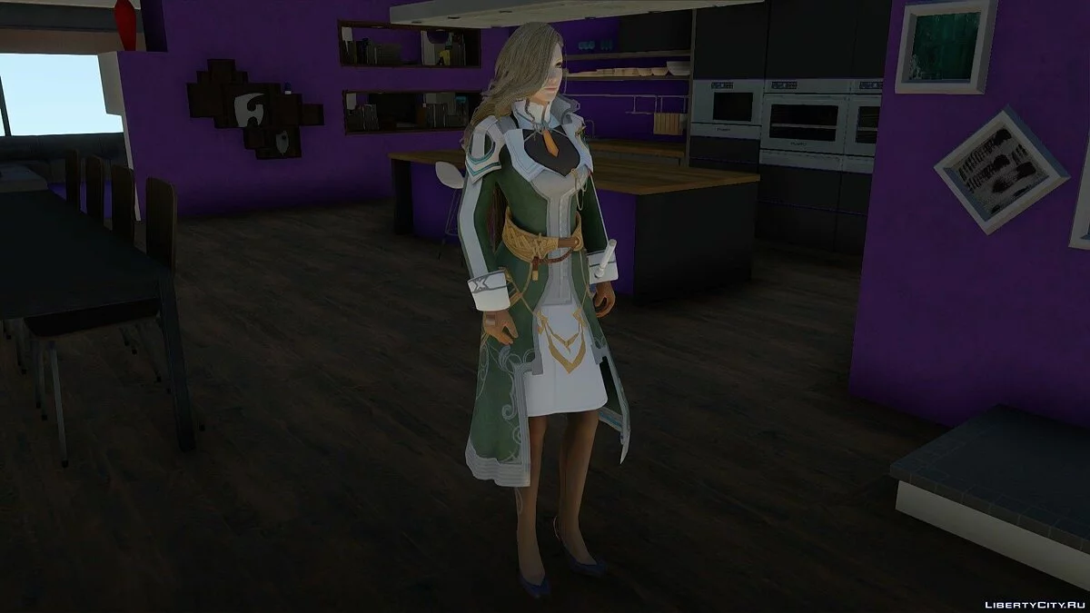 Jihl Nabaat from Final Fantasy XIII / GTA San Andreas