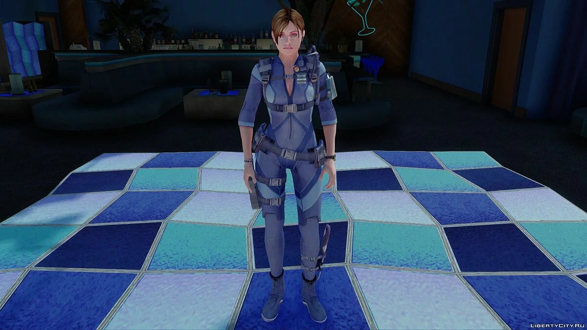 Jill Valentine de Resident Evil Revelation / GTA San Andreas