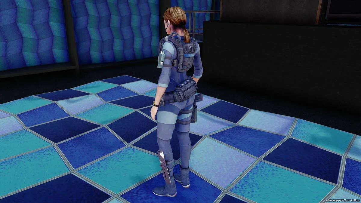 Jill Valentine de Resident Evil Revelation / GTA San Andreas