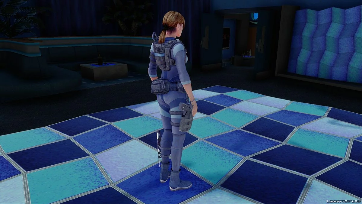 Jill Valentine de Resident Evil Revelation / GTA San Andreas