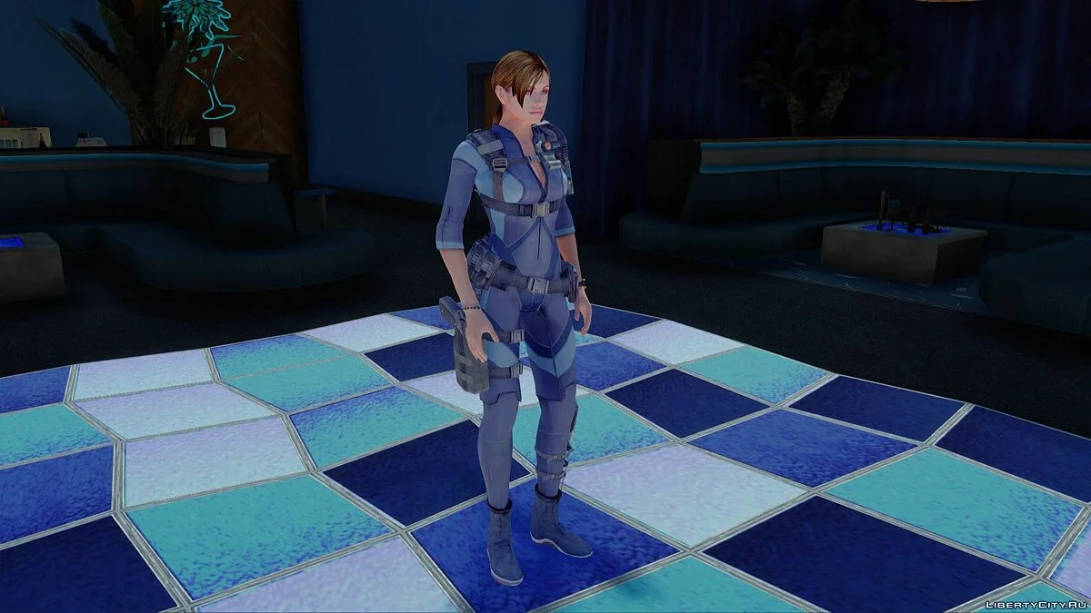 Jill Valentine de Resident Evil Revelation / GTA San Andreas