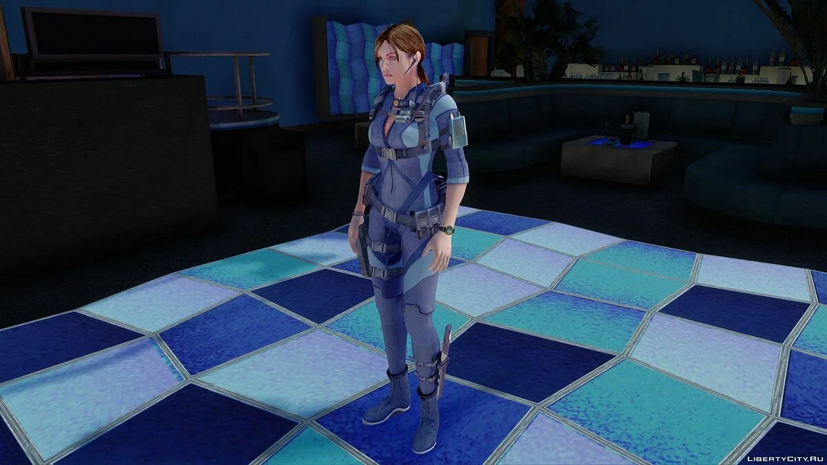 Jill Valentine de Resident Evil Revelation / GTA San Andreas