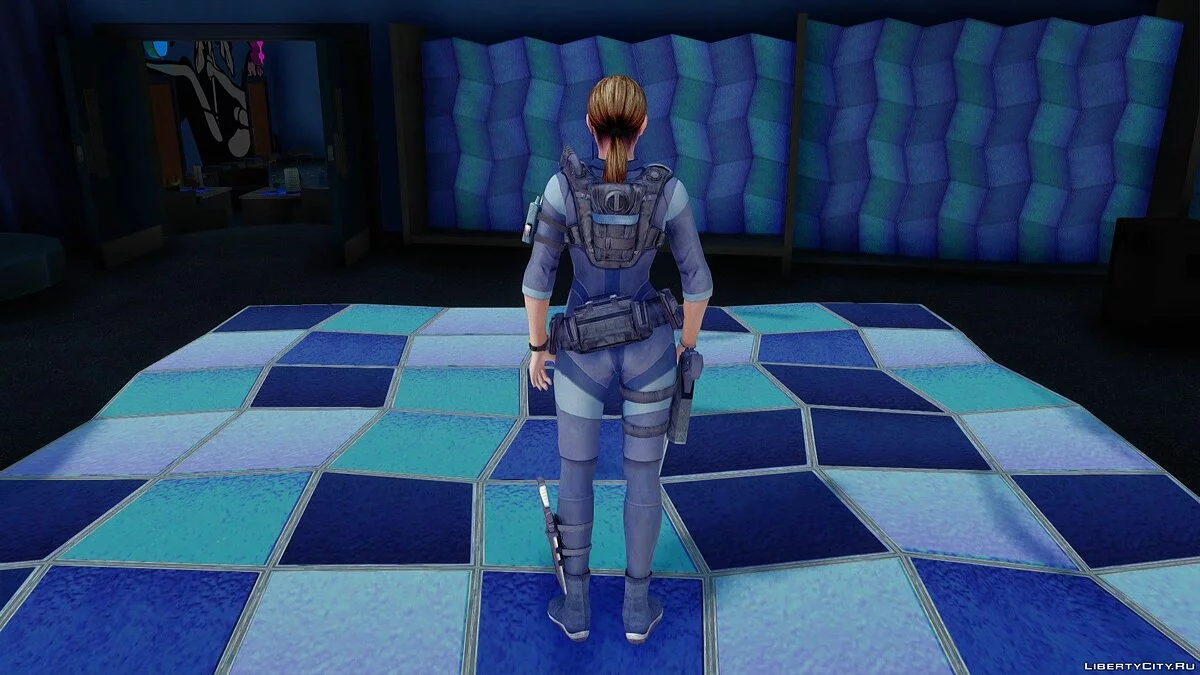 Jill Valentine de Resident Evil Revelation / GTA San Andreas