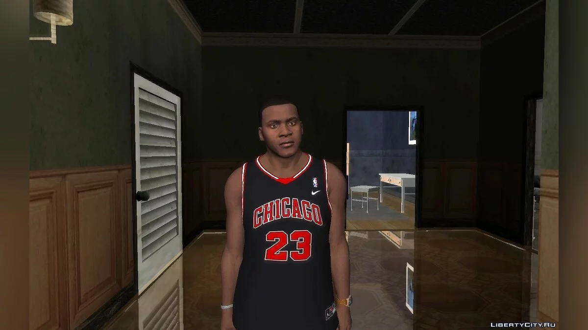 Franklin Clinton en maillot
