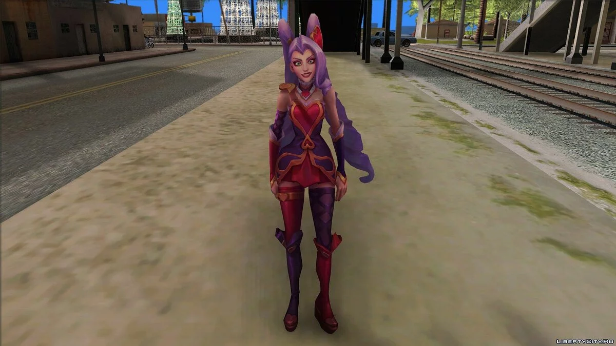 Heartseeker Jinx de League of Legends / GTA San Andreas