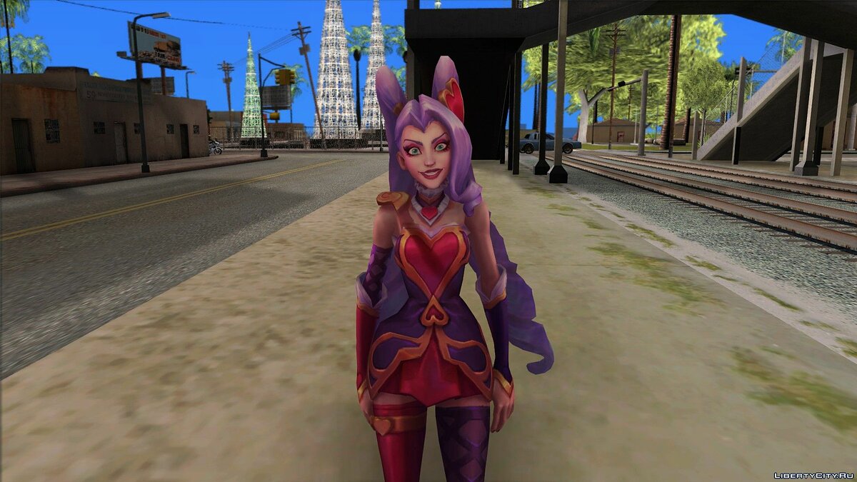 Download Heartseeker Jinx from League of Legends for GTA San Andreas