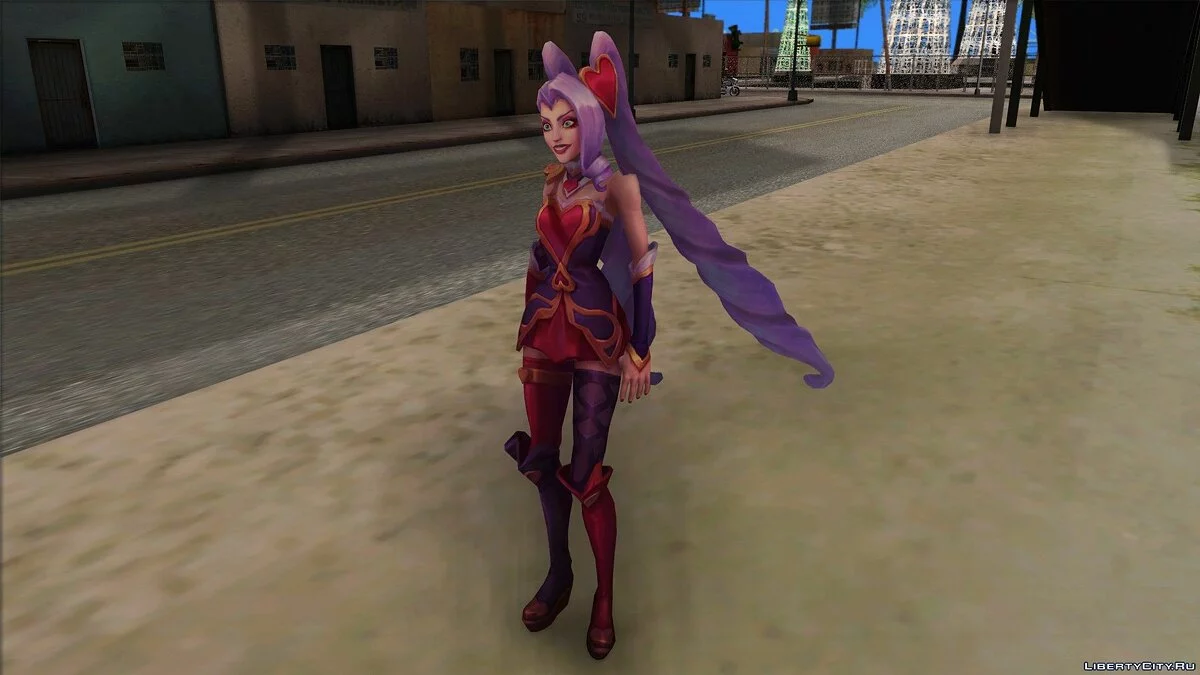 Heartseeker Jinx de League of Legends / GTA San Andreas