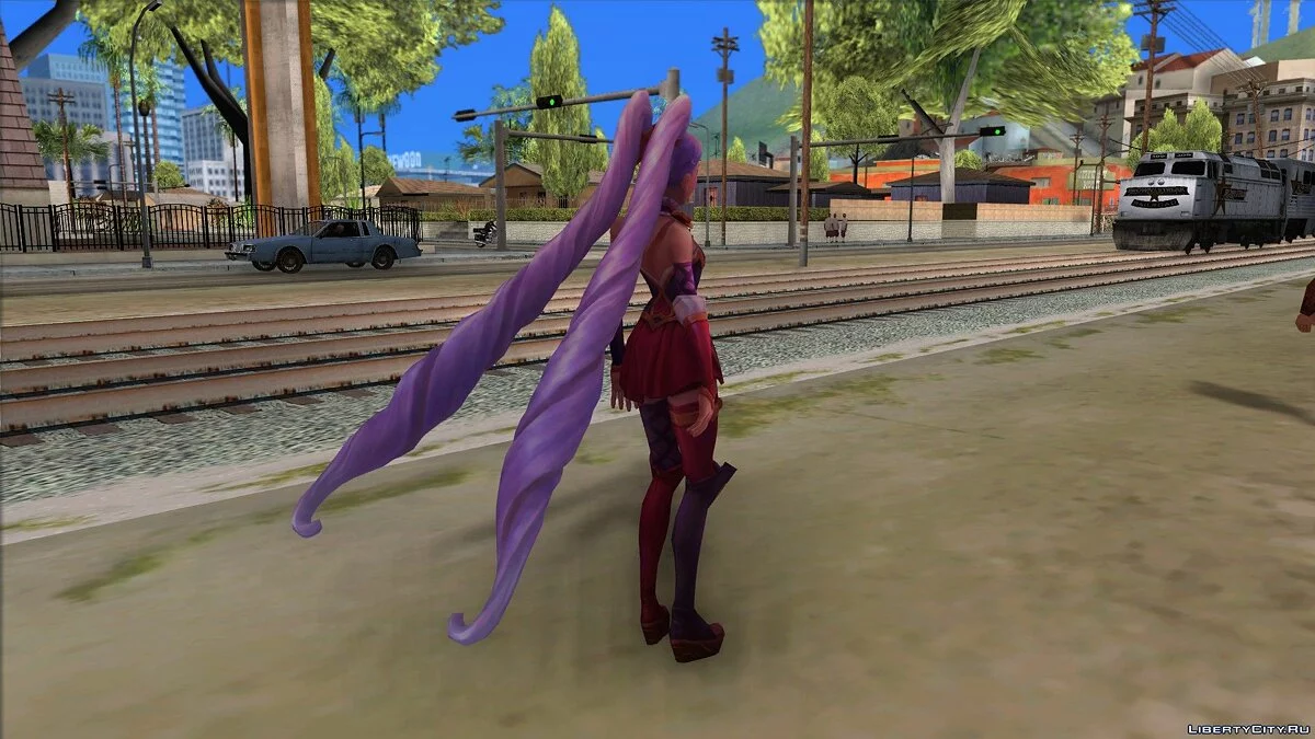 Heartseeker Jinx de League of Legends / GTA San Andreas