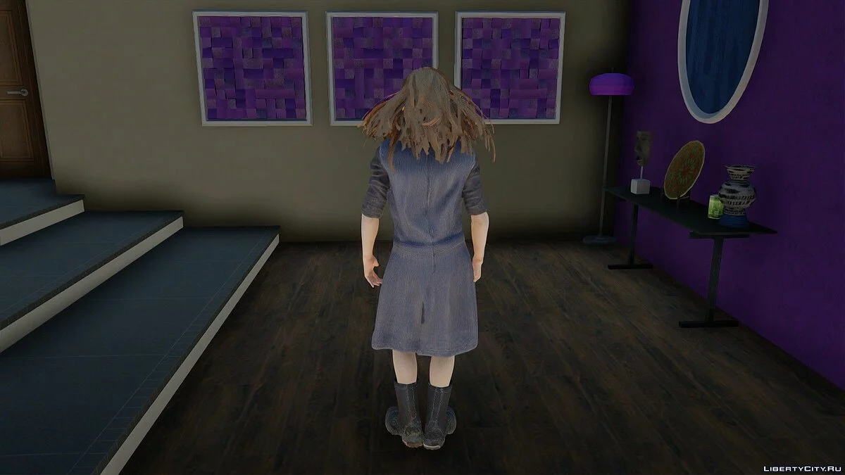 Eveline de Resident Evil 7 / GTA San Andreas