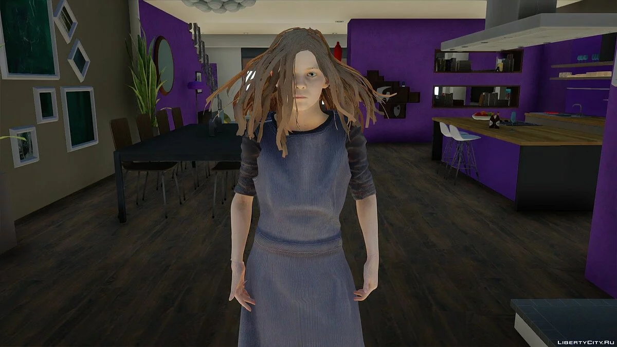 Eveline de Resident Evil 7 / GTA San Andreas