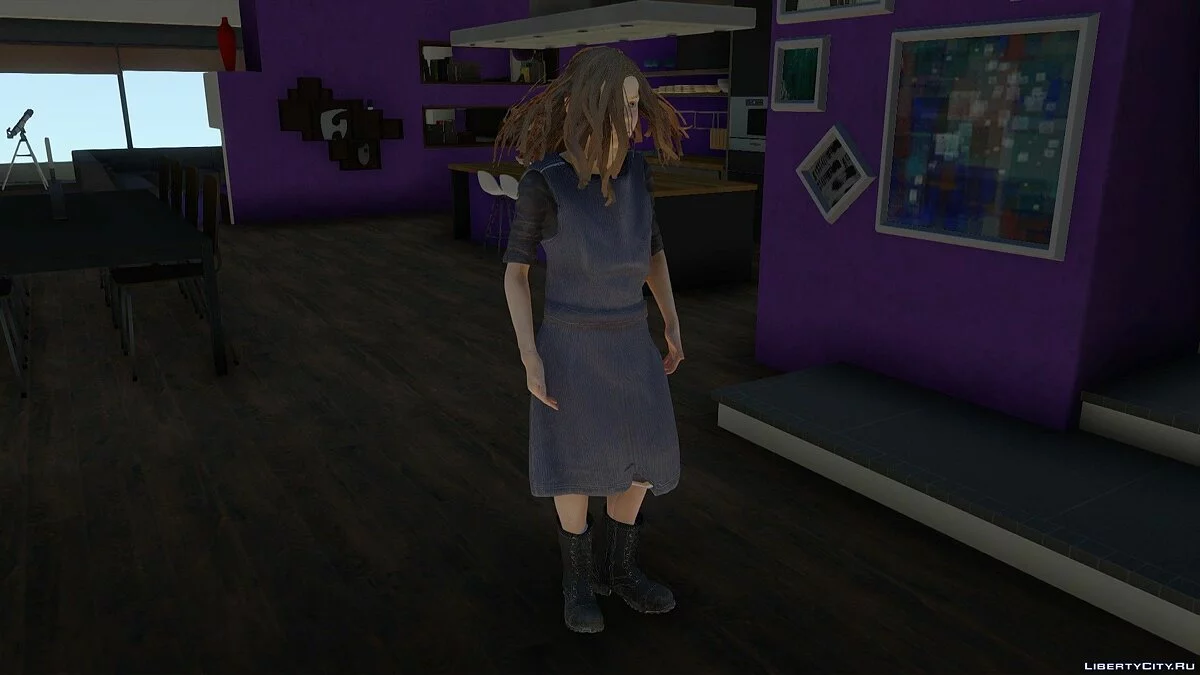 Eveline de Resident Evil 7 / GTA San Andreas
