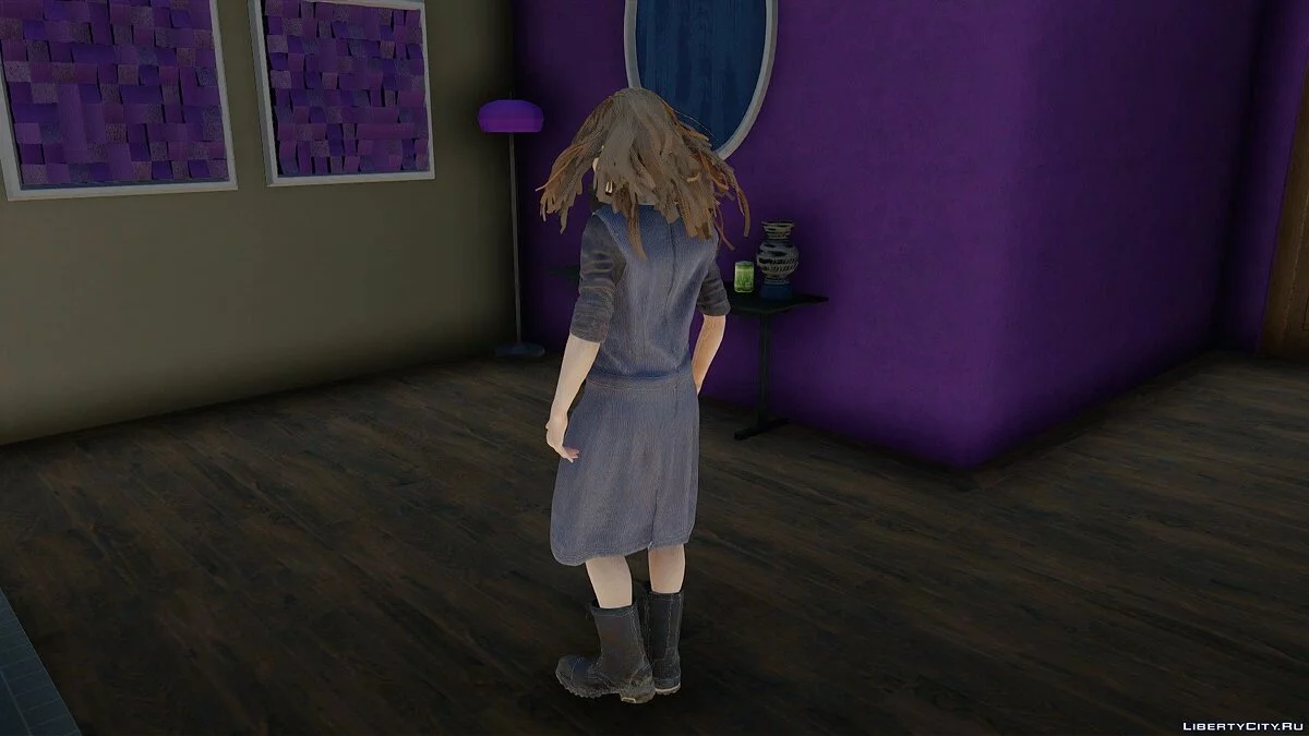 Eveline de Resident Evil 7 / GTA San Andreas