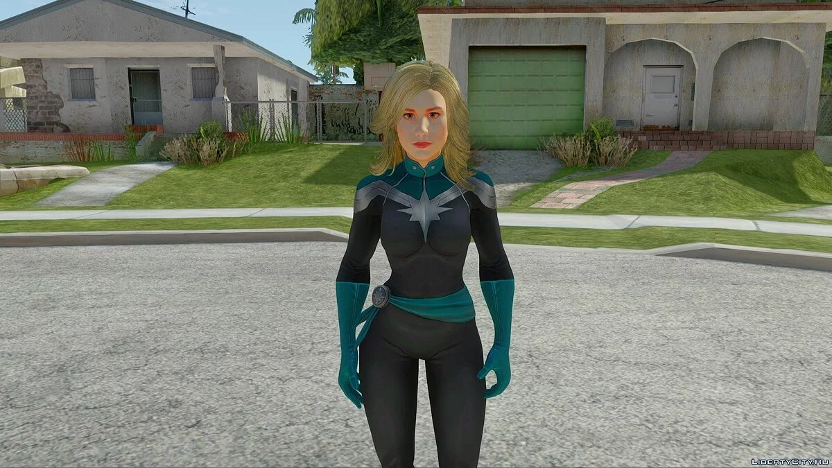 Captain Marvel des Avengers : Infinity War / GTA San Andreas