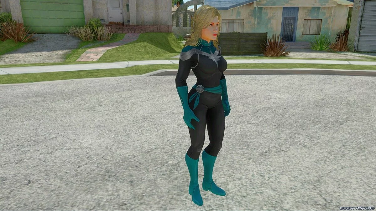 Captain Marvel des Avengers : Infinity War / GTA San Andreas