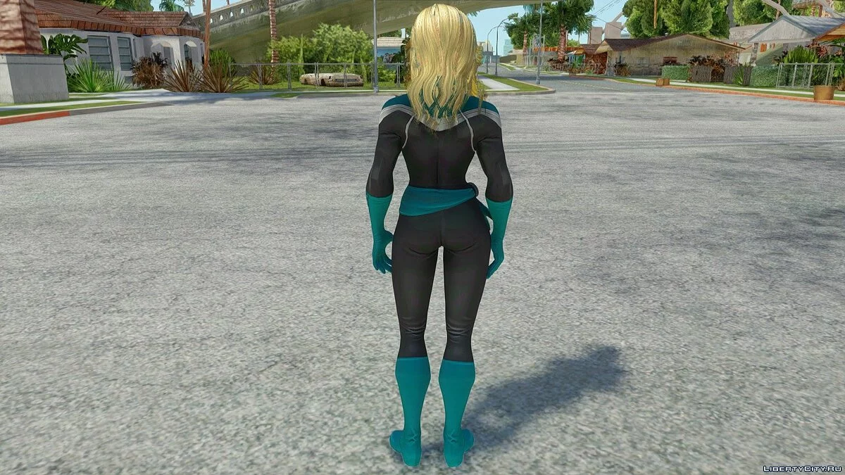 Captain Marvel des Avengers : Infinity War / GTA San Andreas