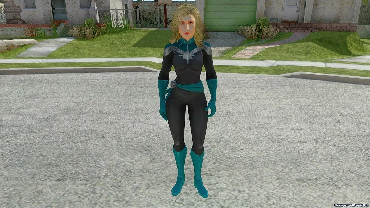 Captain Marvel des Avengers : Infinity War / GTA San Andreas