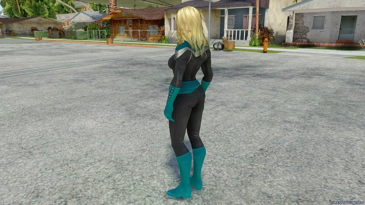Captain Marvel des Avengers : Infinity War / GTA San Andreas