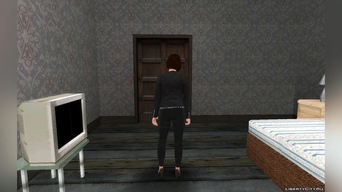 Karen Daniels from GTA 5 in Casual Outfit v1 / GTA San Andreas