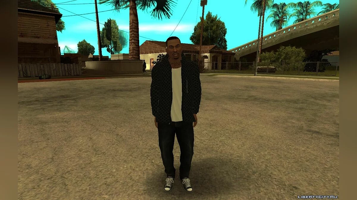 Carl Johnson en HD (mejorado) / GTA San Andreas