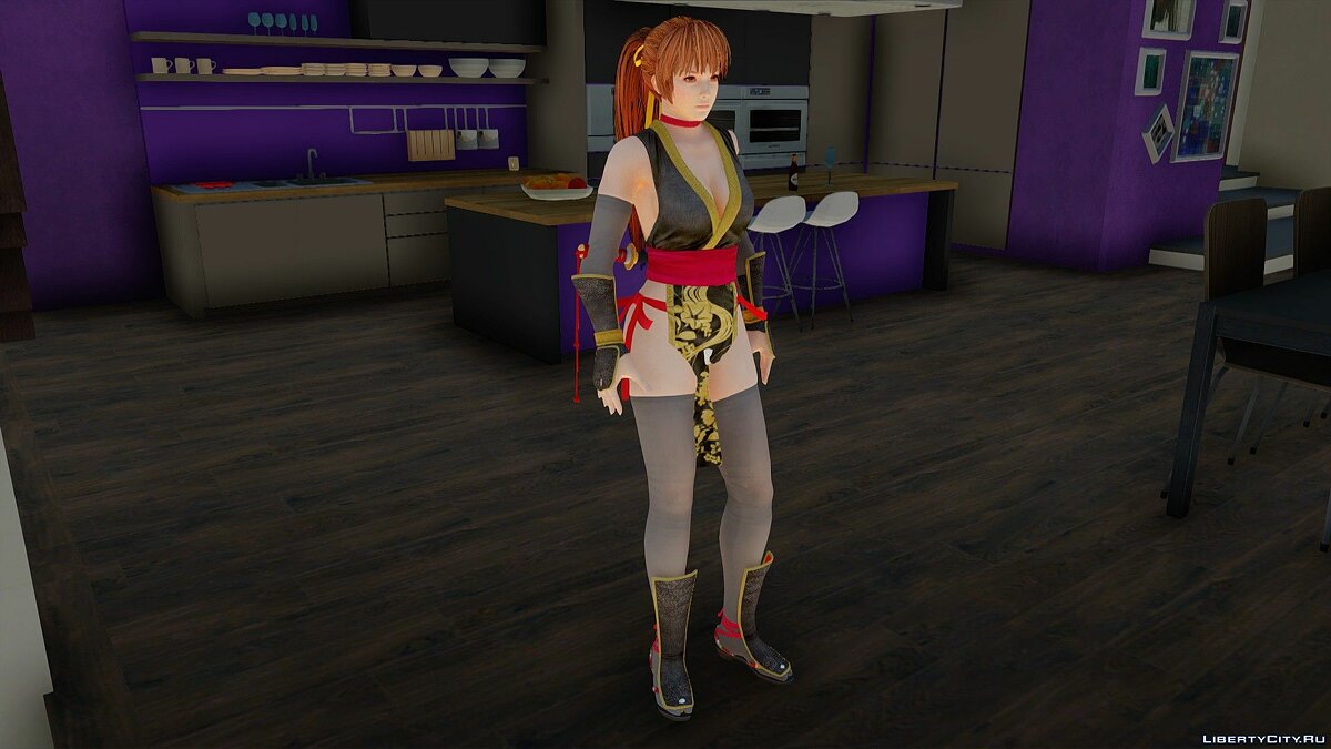 Grand Theft Auto: San Andreas Kasumi from Dead or Alive Mod