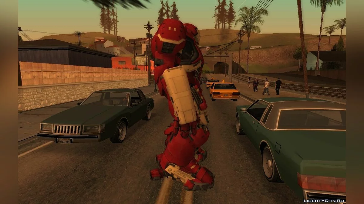 HulkBuster de Avengers: La Era de Ultrón / GTA San Andreas