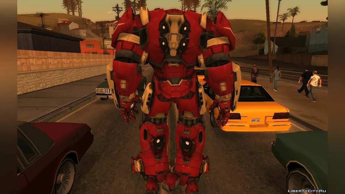HulkBuster de Avengers: La Era de Ultrón / GTA San Andreas