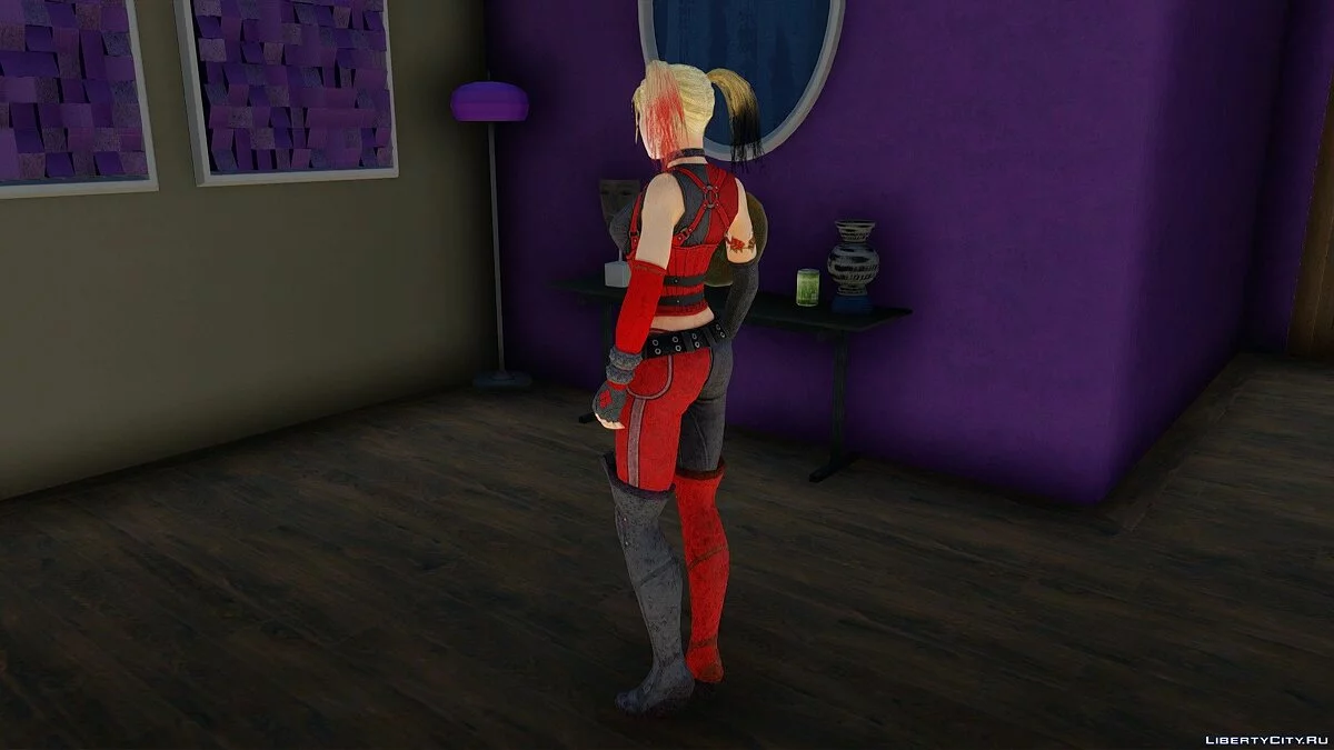 Harley Quinn from Batman: Arkham City / GTA San Andreas