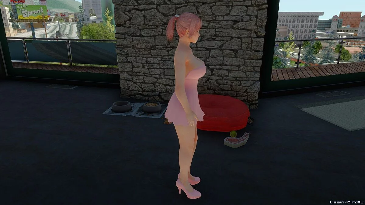 Хонока в повседневной одежде v11 / GTA San Andreas