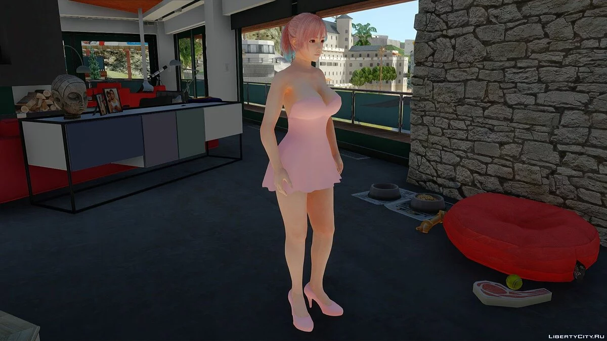 Хонока в повседневной одежде v11 / GTA San Andreas