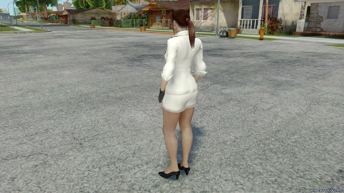 Клэр Редфілд з Resident Evil Chronicles / GTA San Andreas