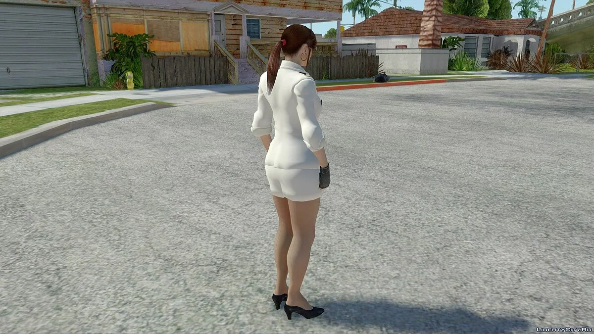 Клэр Редфілд з Resident Evil Chronicles / GTA San Andreas