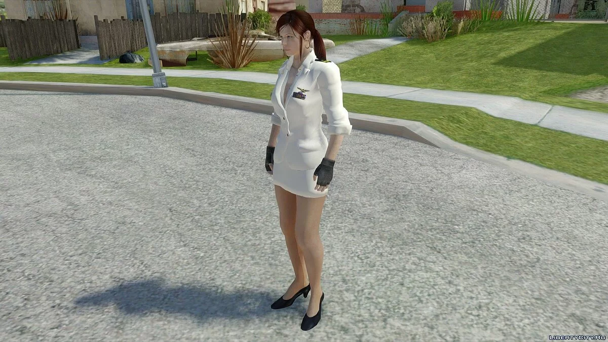 Клэр Редфілд з Resident Evil Chronicles / GTA San Andreas